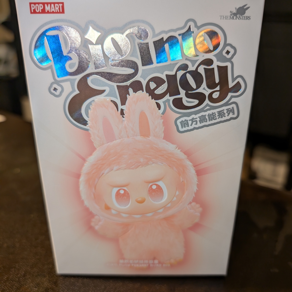 Big Into Energy Labubu Blind Box. Unopened/ Foil Sealed. Monsters. Kasing Lung